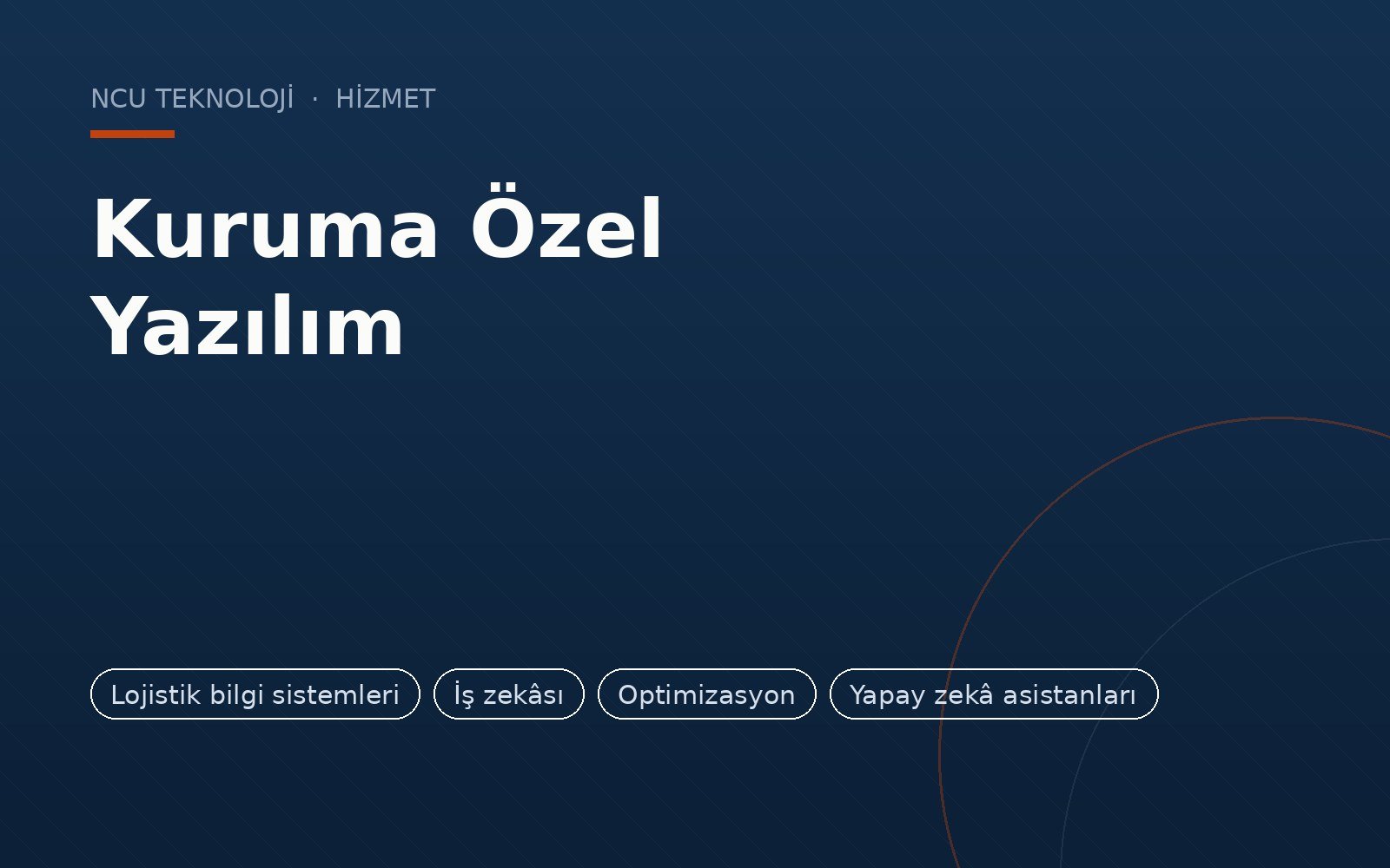 Kuruma Özel Yazılım
